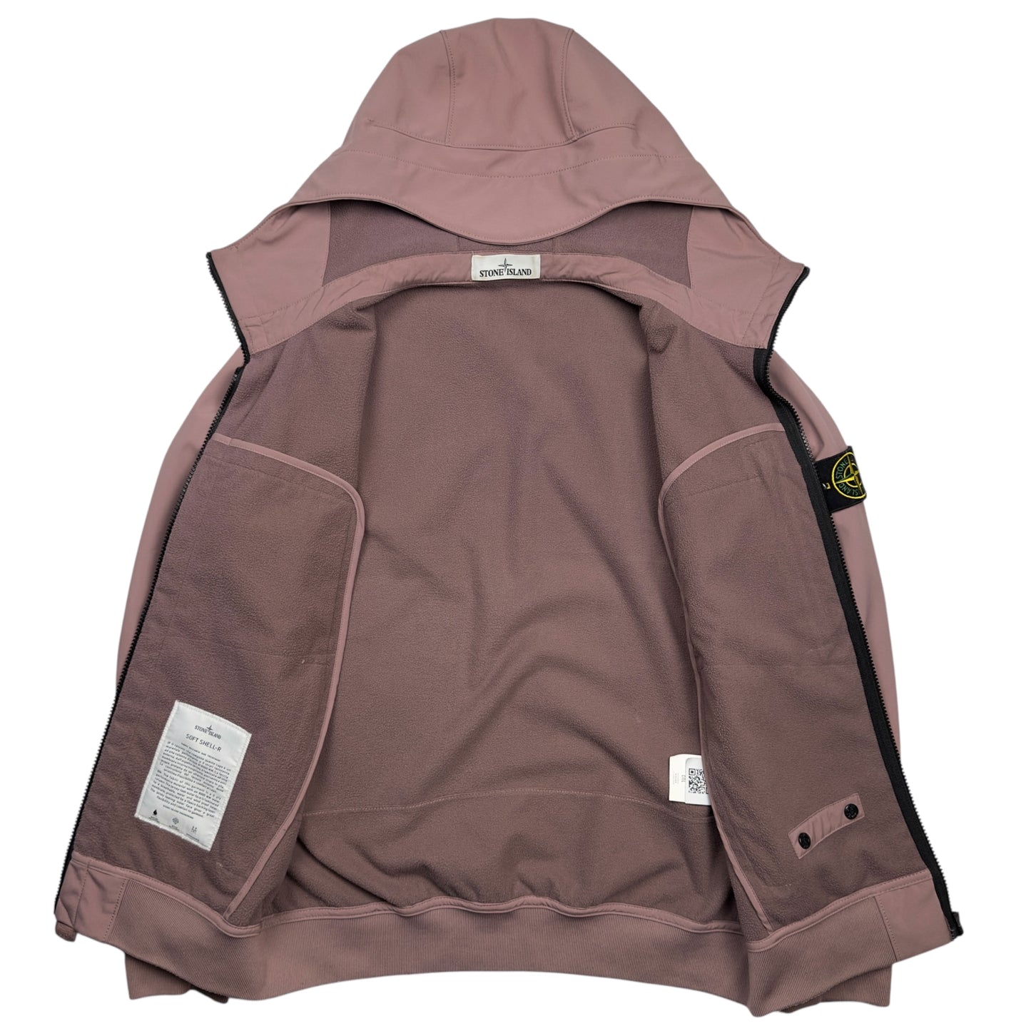 A/W 18 Stone Island Soft Shell R Jacket - Dusty Pink