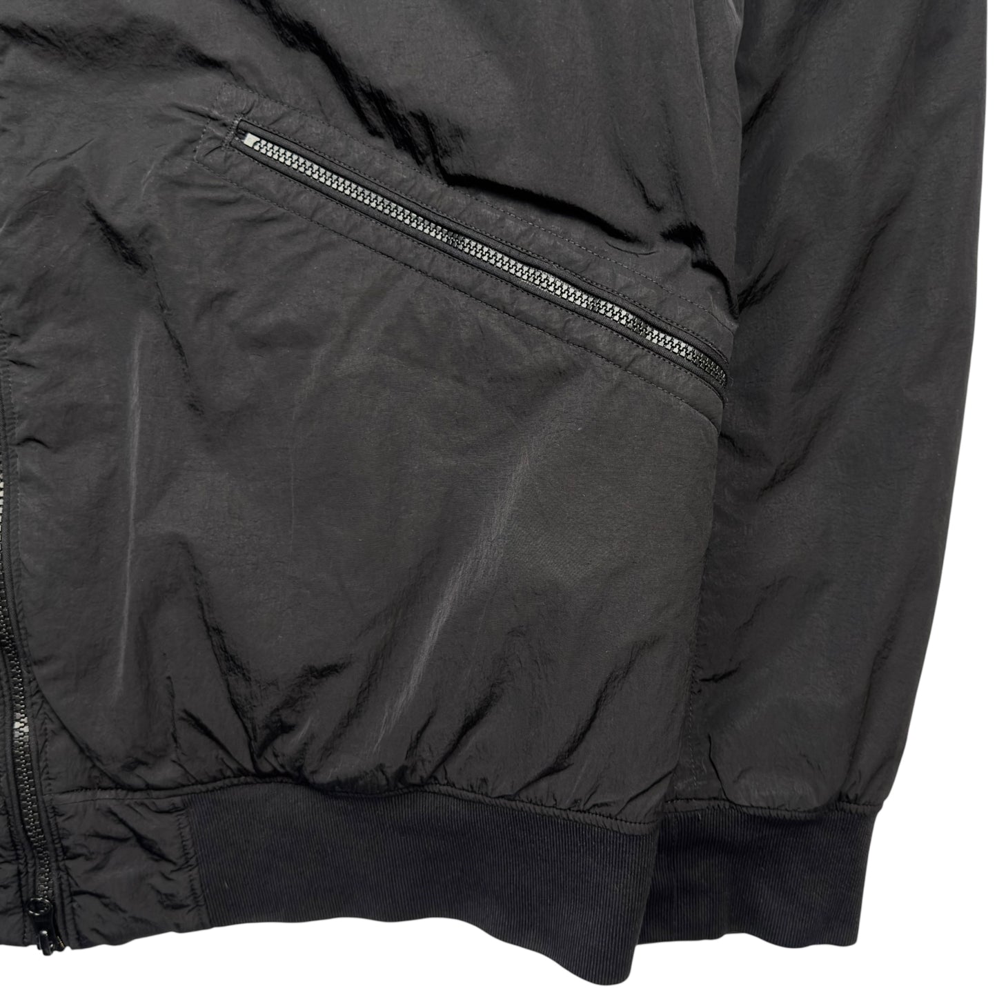 C.P. Company Chrome R Bomber Jacket - Black