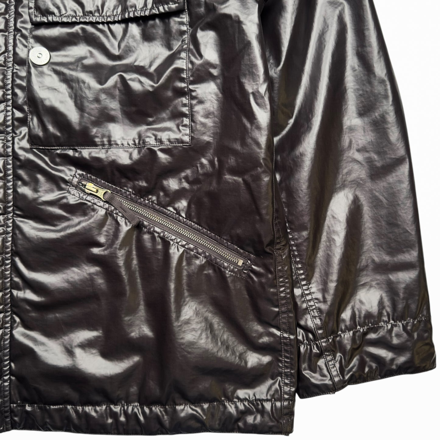 S/S 25 Stone Island Mussola Gommata TC Jacket