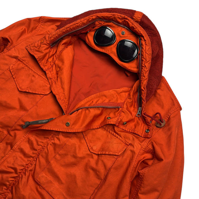 C.P. Company Field Parka Goggle Jacket - Orange