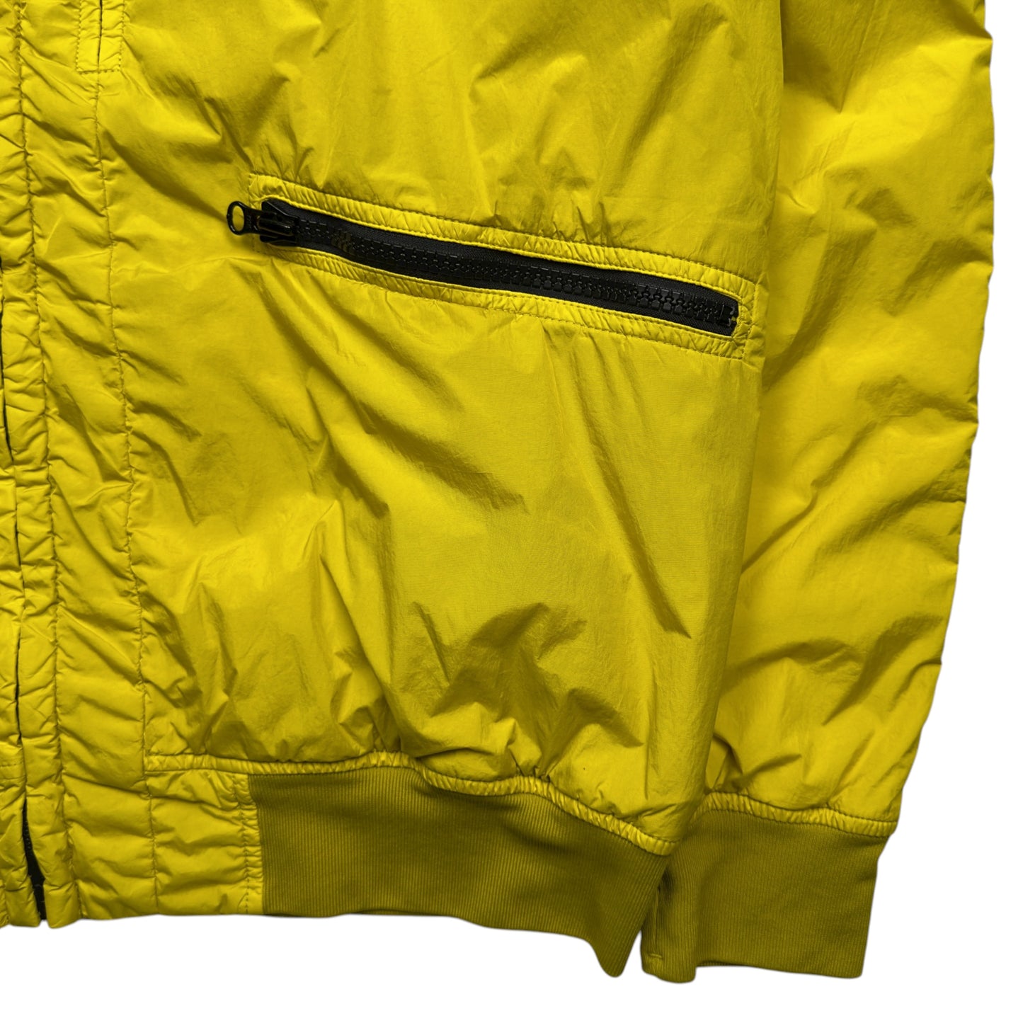 S/S 19 Stone Island Crinkle Reps NY Jacket - Yellow