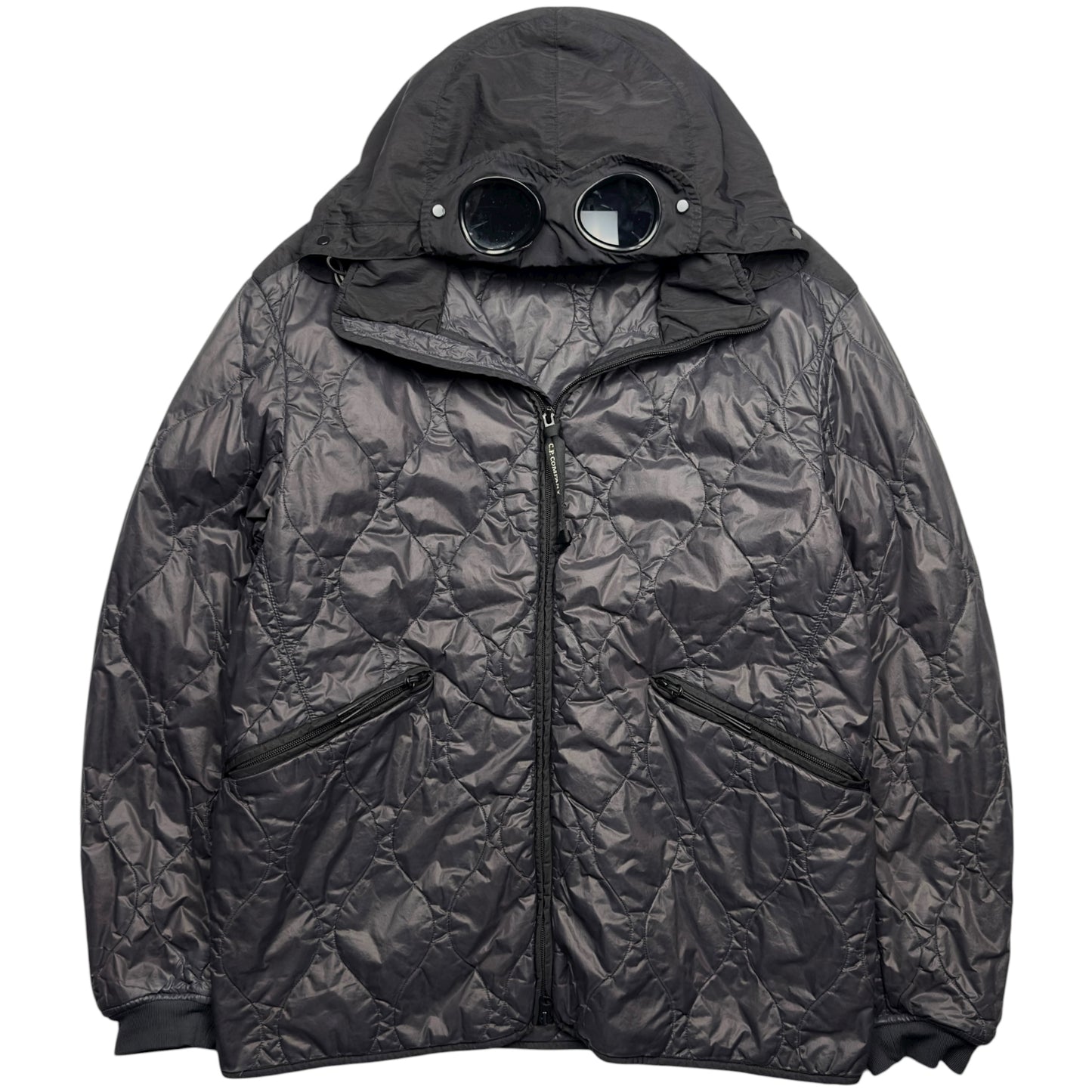 A/W 20 C.P. Company Migration Shading Quilted Goggle Jacket