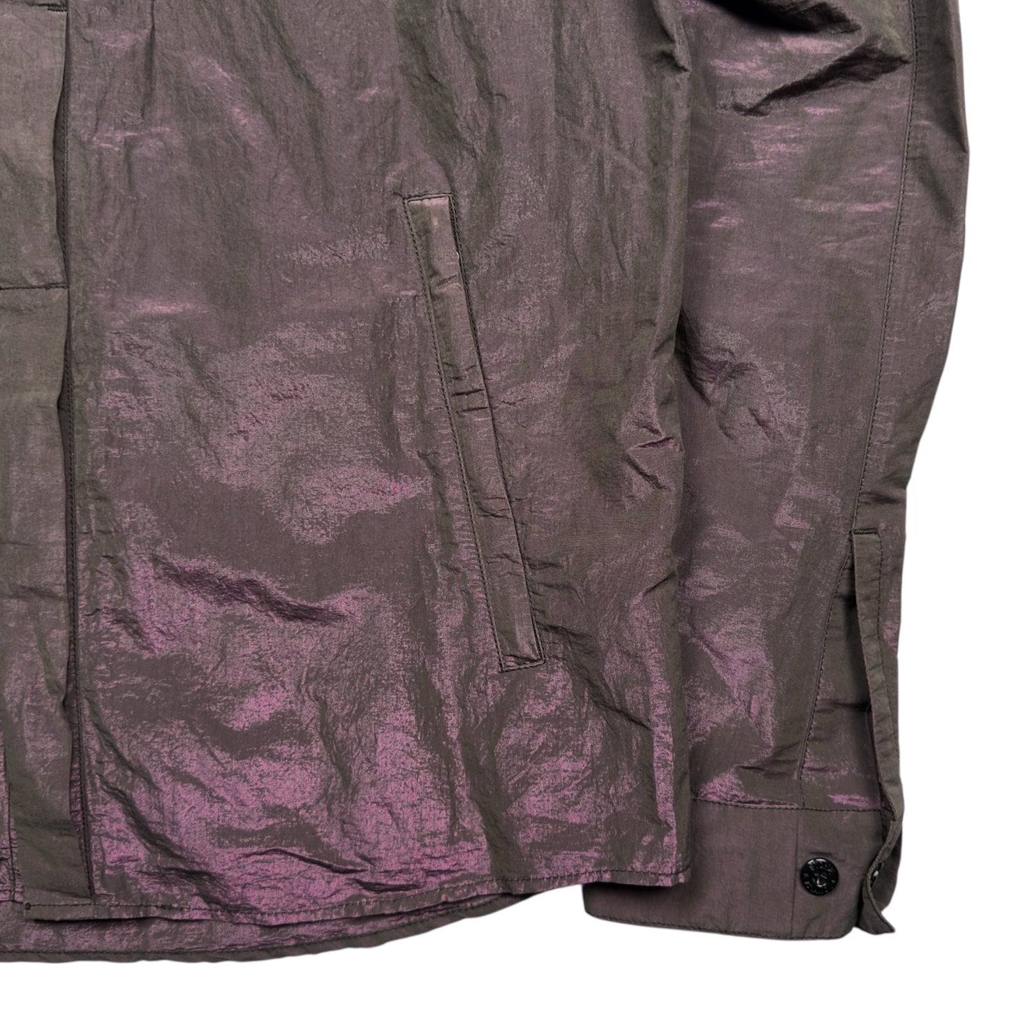 S/S 17 Stone Island Shadow Project Cotton Metal Weft Overshirt