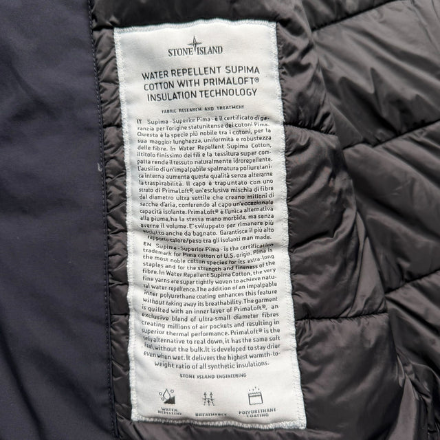 A/W 16 Stone Island Water Repellent Supima Cotton with Primaloft Fur Trimmed Jacket
