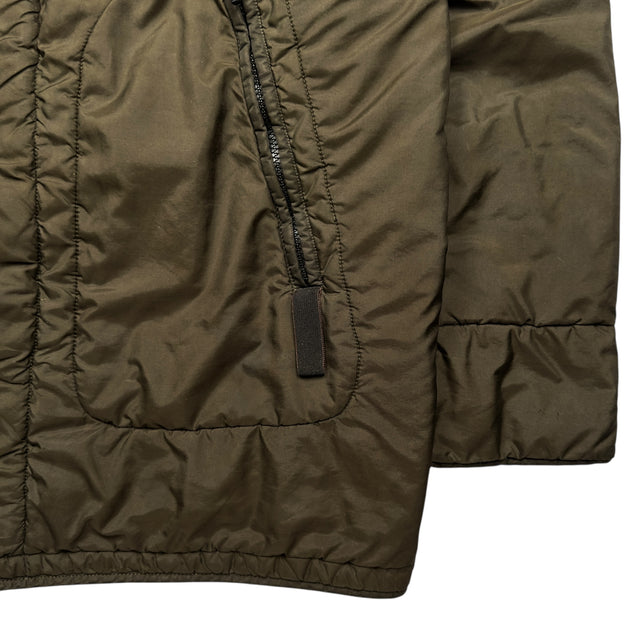 A/W 03 Stone Island Mesh Quilted Vintage Bomber Jacket