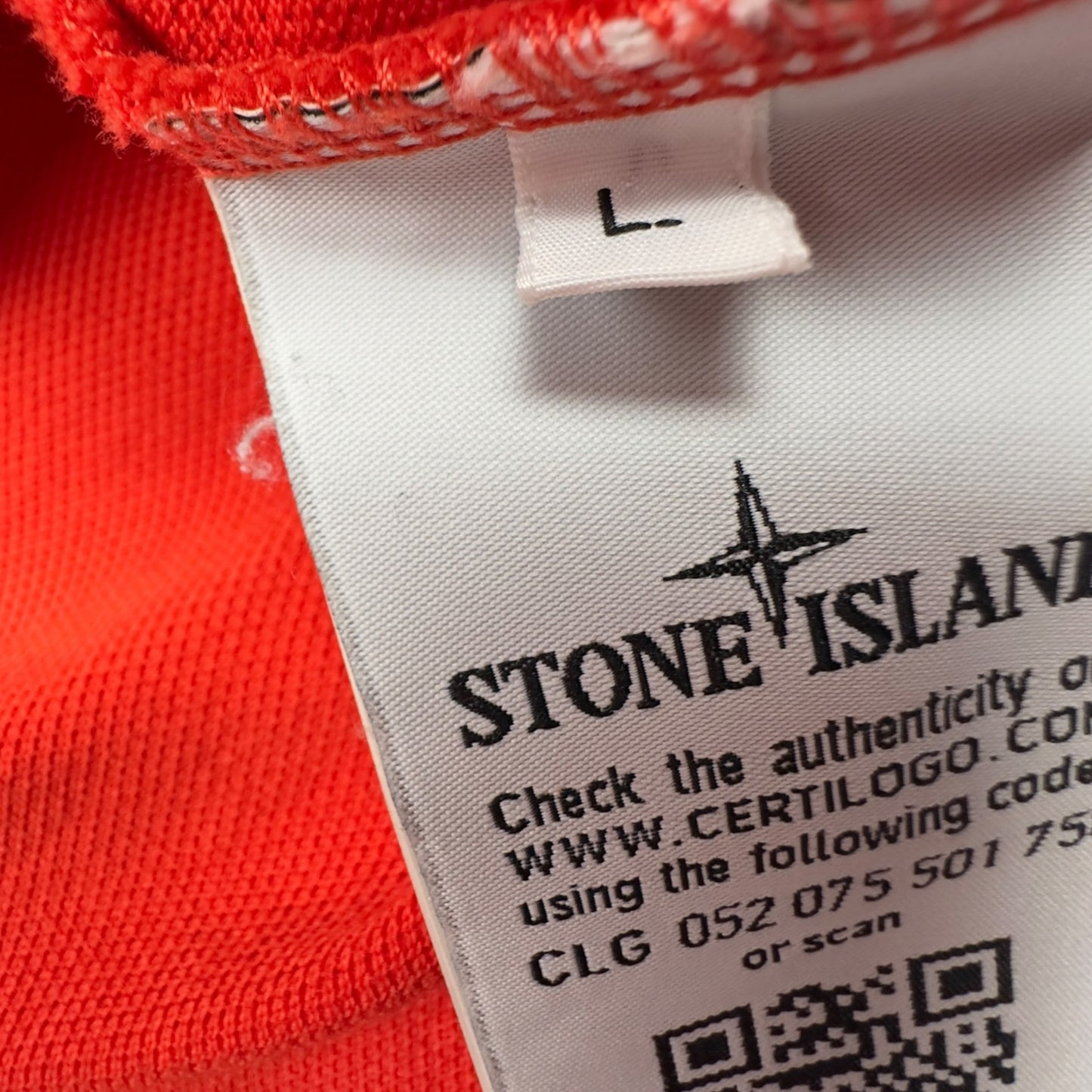 S/S 15 Stone Island Regular Fit Polo Shirt - Red