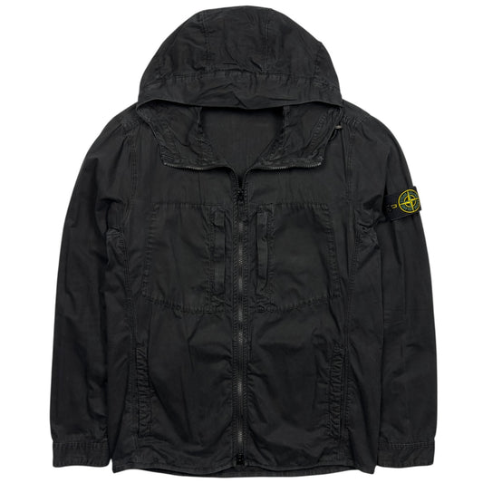 A/W 17 Stone Island Hooded Overshirt - Black