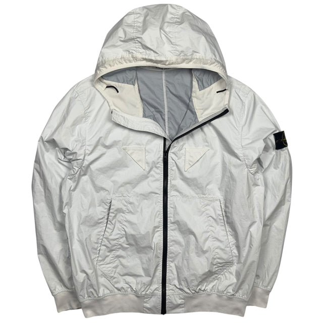 S/S 23 Stone Island Membrana 3L TC Jacket - White