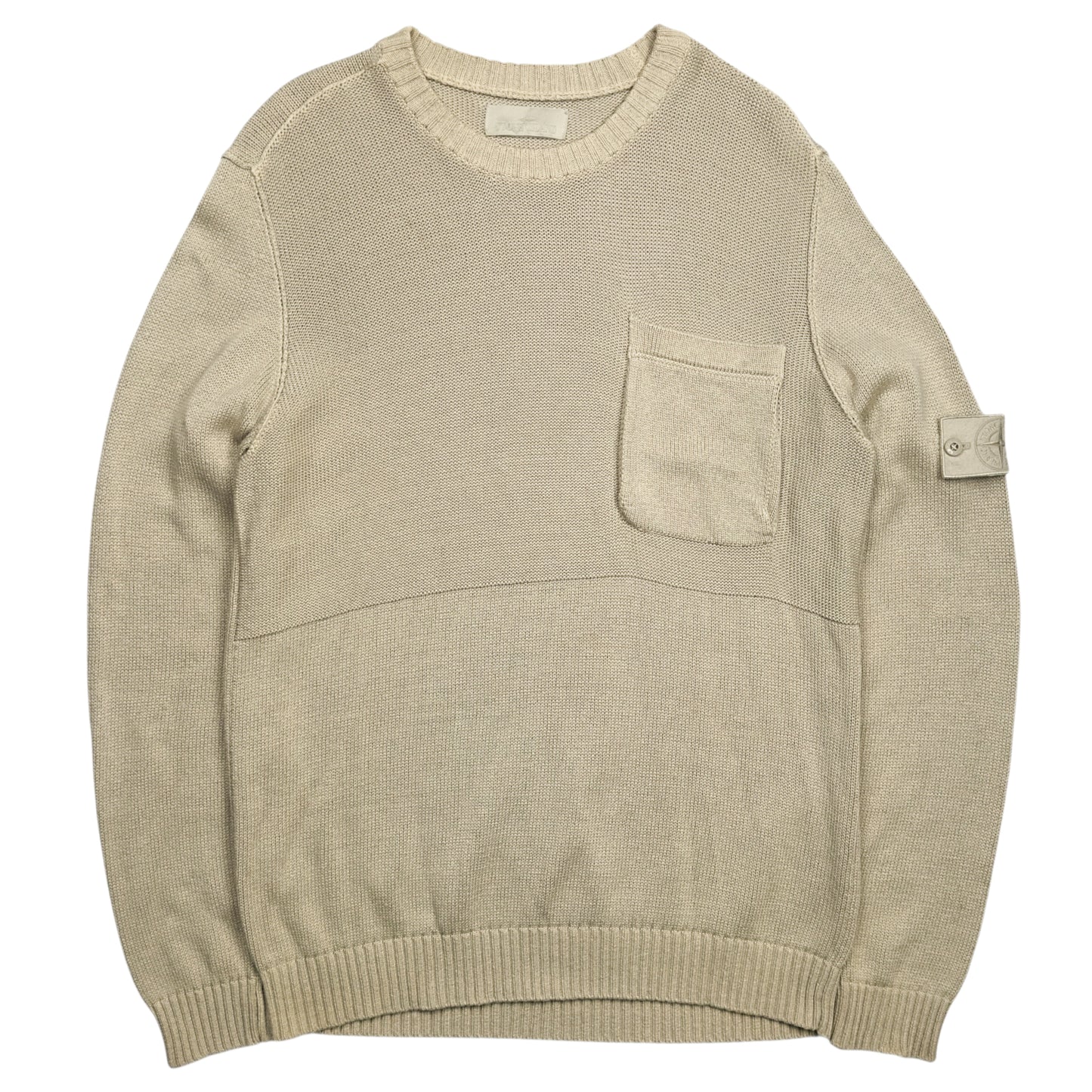 S/S 19 Stone Island Ghost Mercerised Cotton Knitted Sweater
