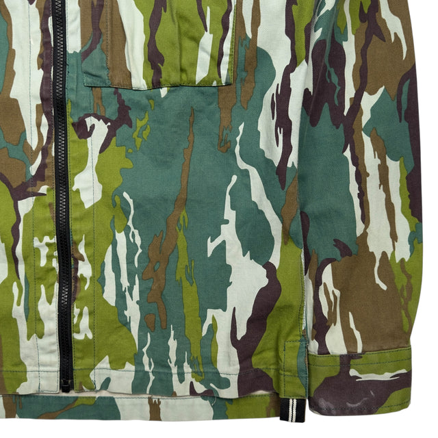 S/S 15 Stone Island Flowing Camo Overshirt Jacket