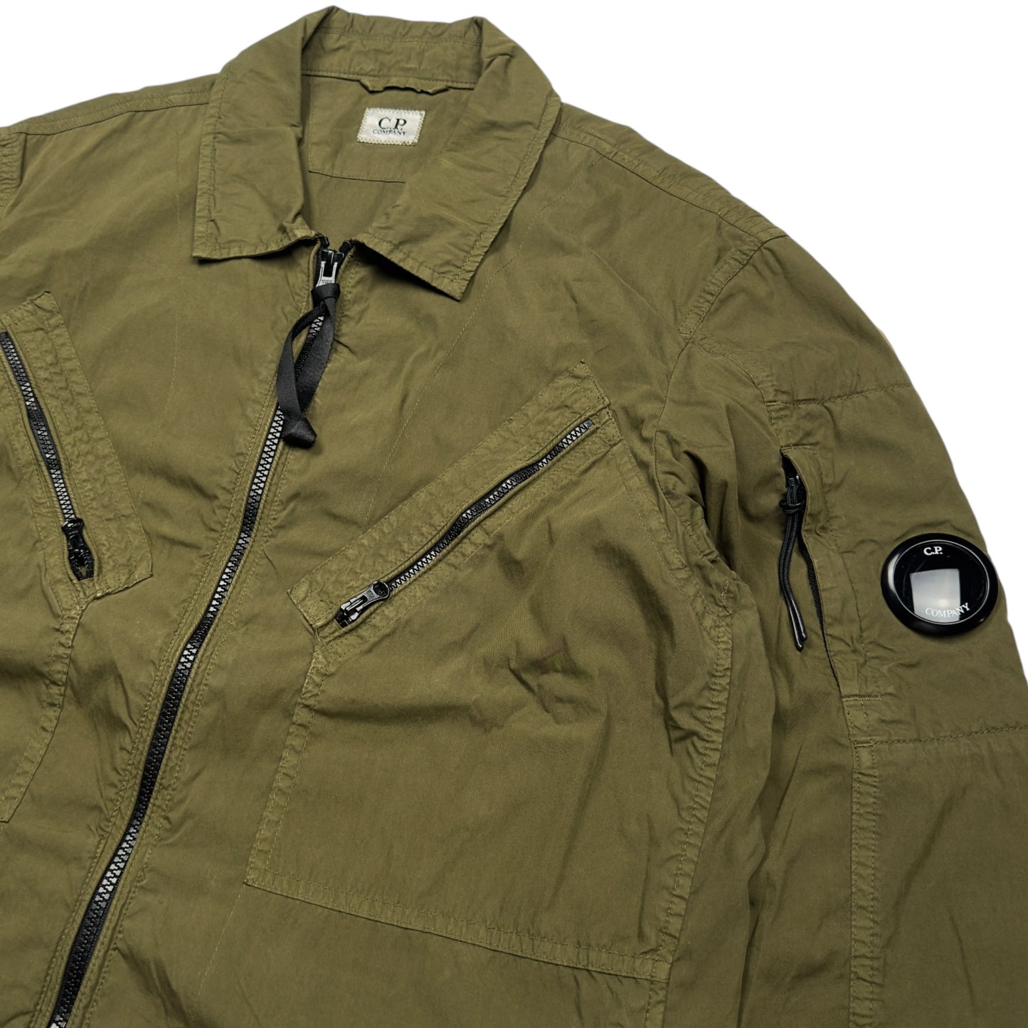 C.P. Company 50 Fili Overshirt - Khaki