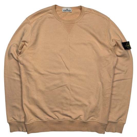 S/S 18 Stone Island Crewneck Sweater - Peach