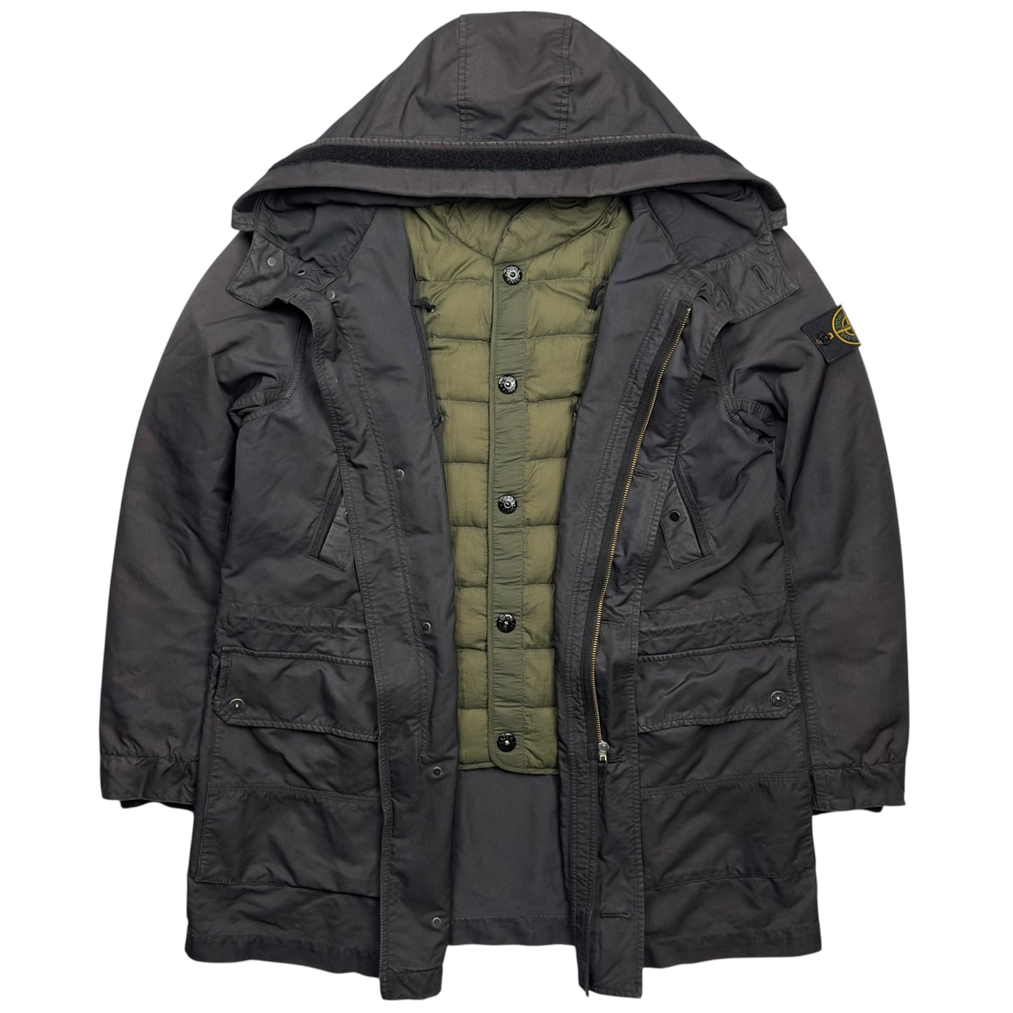 A/W 11 Stone Island David Oxyd Down Lined Parka Jacket