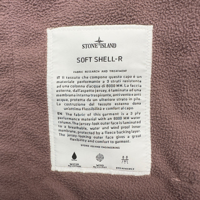 A/W 18 Stone Island Soft Shell R Jacket - Dusty Pink