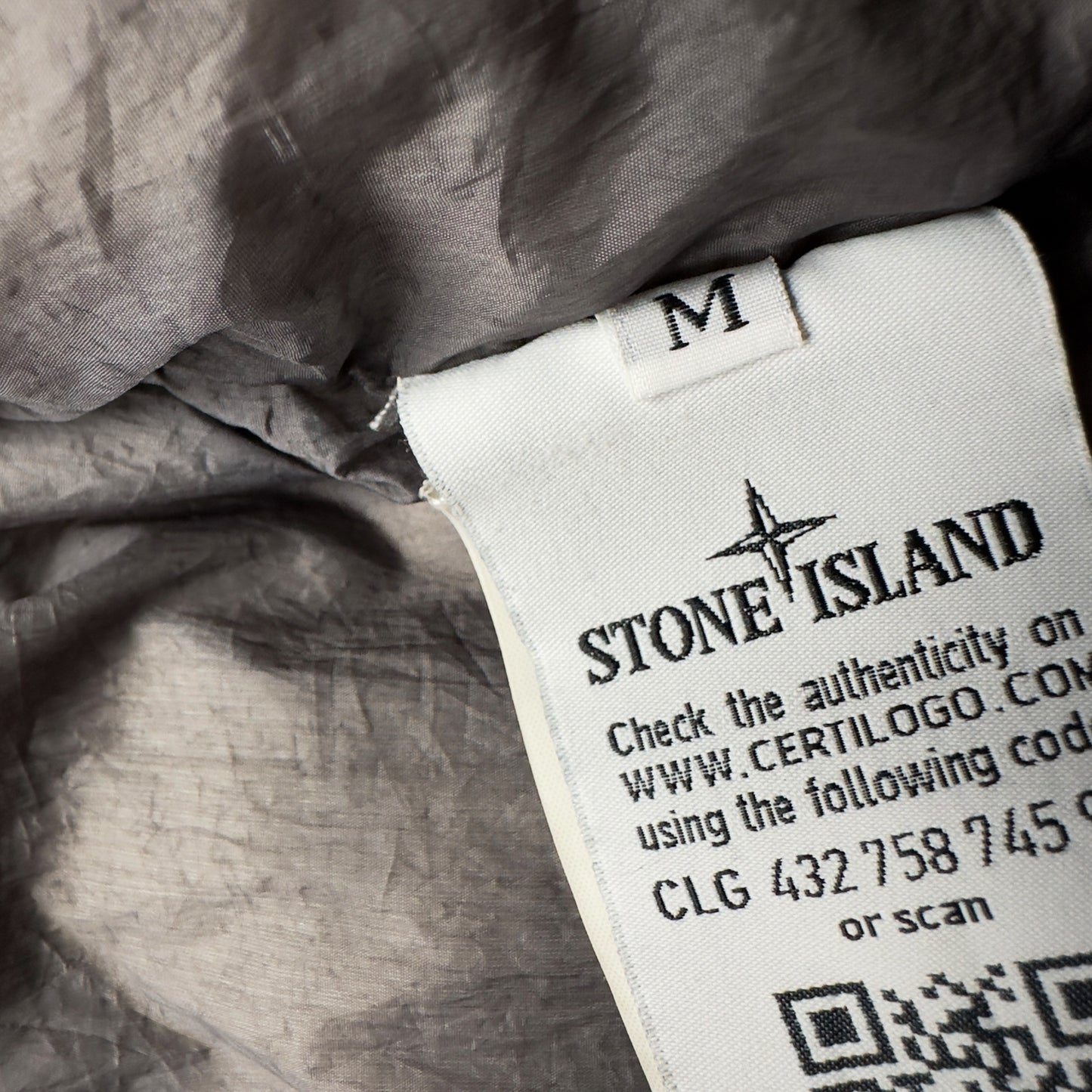 A/W 14 Stone Island Crinkle Reps NY Down Gilet - Dark Grey