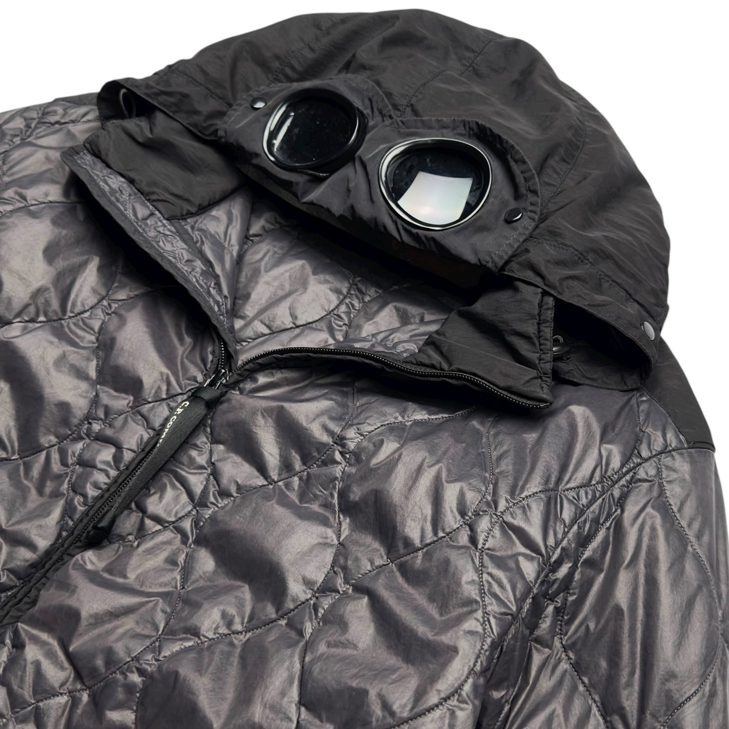 A/W 20 C.P. Company Migration Shading Quilted Goggle Jacket