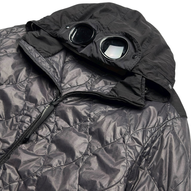 A/W 20 C.P. Company Migration Shading Quilted Goggle Jacket