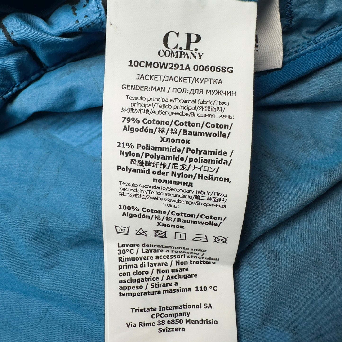 C.P. Company 50 Fili Mutated Block Camo Jacket