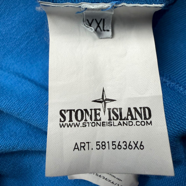 S/S 13 Stone Island Marina Glow in The Dark Crewneck Sweater - Blue