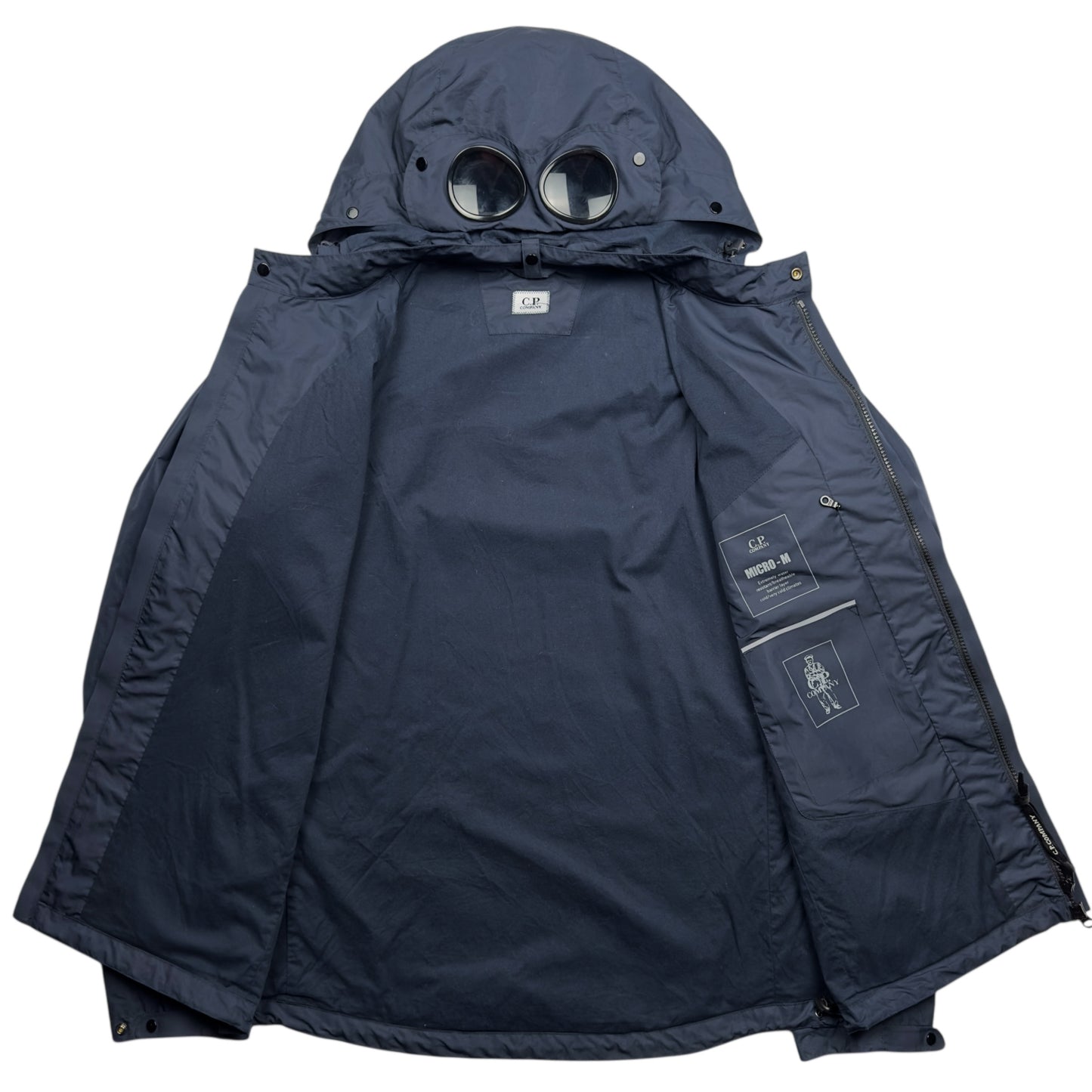C.P. Company Micro M Goggle Jacket - Navy