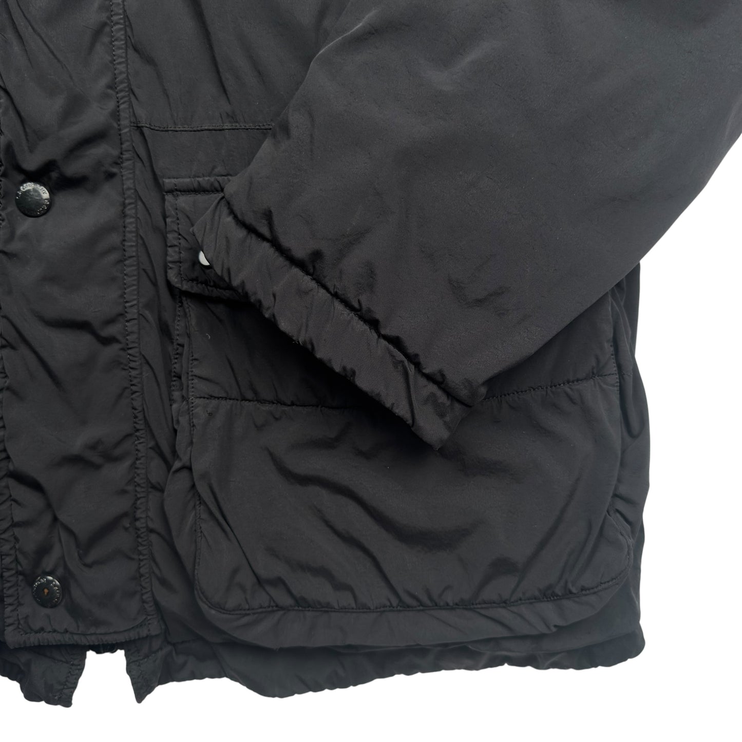 C.P. Company Nycra Down Puffer Goggle Jacket - Black