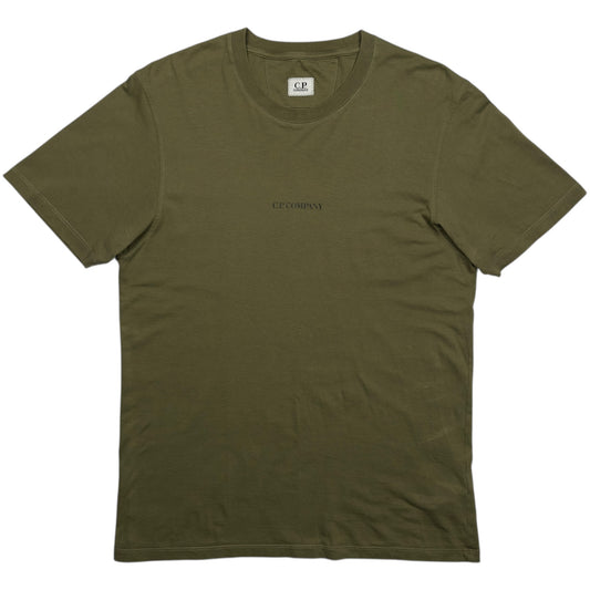 C.P. Company Spellout T-Shirt - Khaki