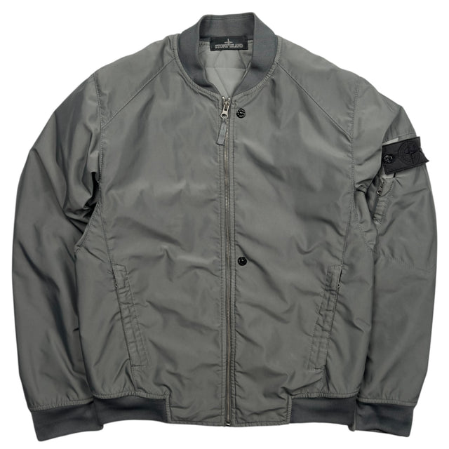 A/W 14 Stone Island Shadow Project Diagonal Weave MA-1 Bomber Jacket