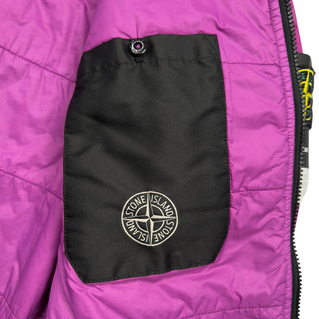 A/W 21 Stone Island Crinkle Reps R-NY with Primaloft Jacket - Purple