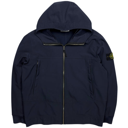 A/W 21 Stone Island Soft Shell R Jacket - Navy