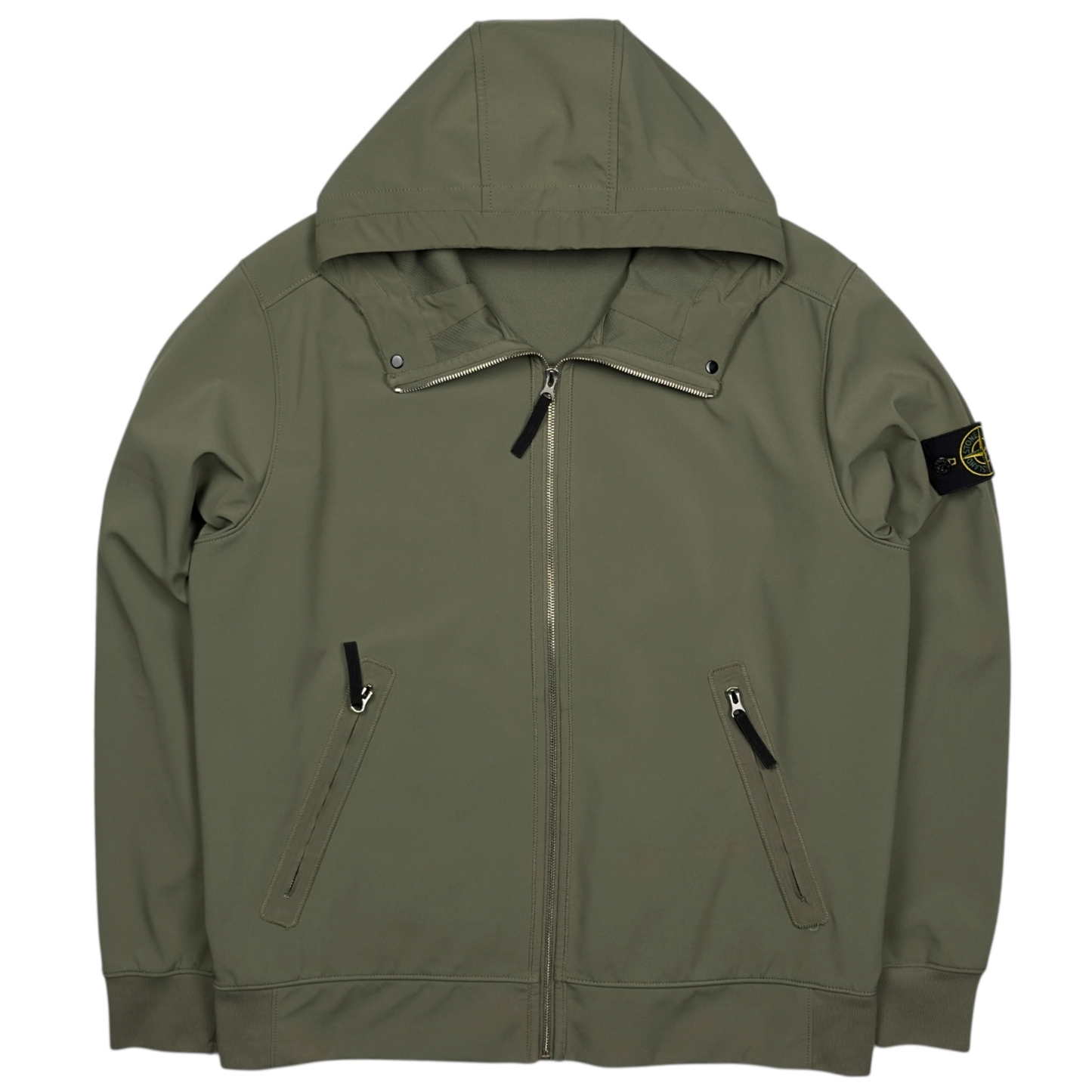 S/S 18 Stone Island Light Soft Shell - R - Khaki
