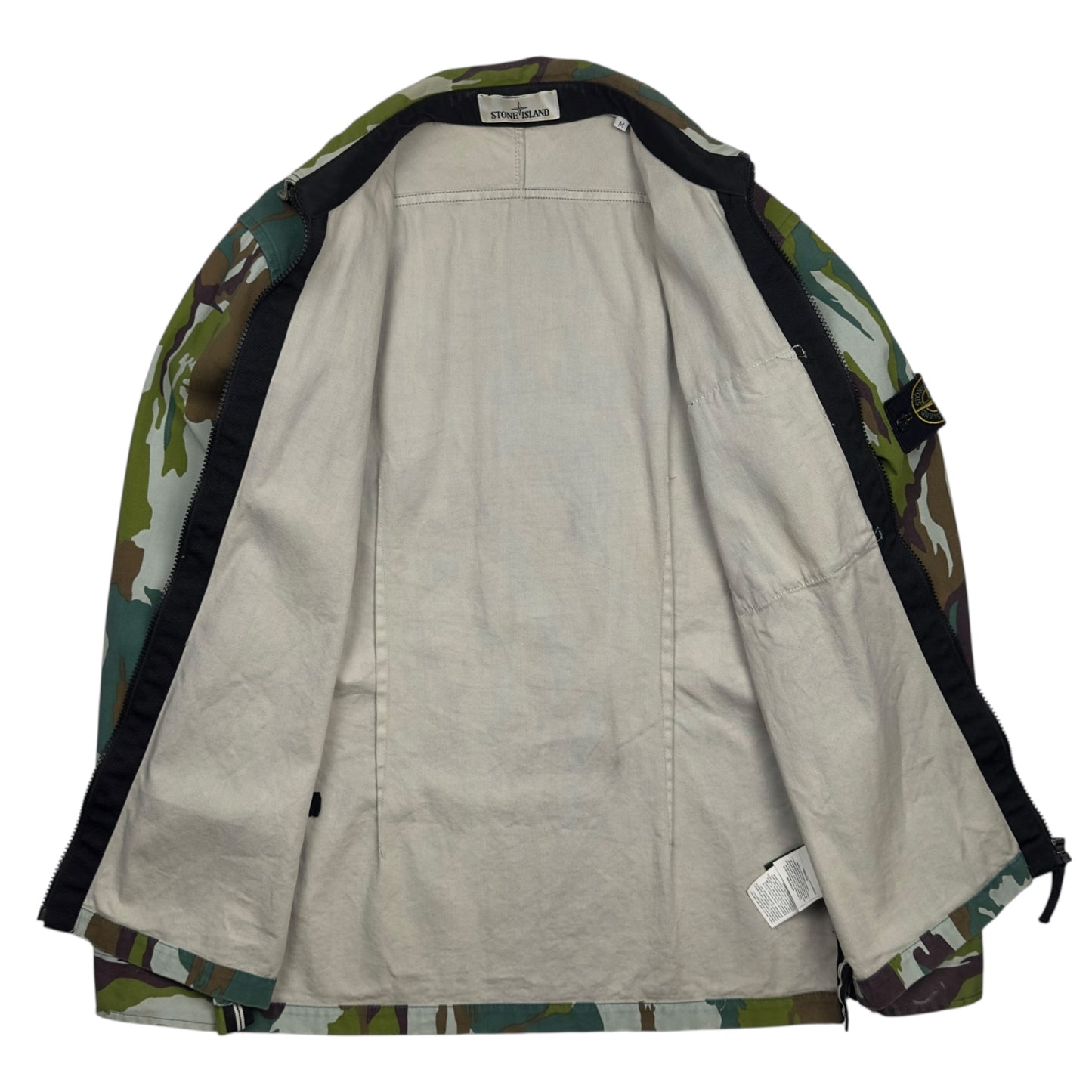 S/S 15 Stone Island Flowing Camo Overshirt Jacket