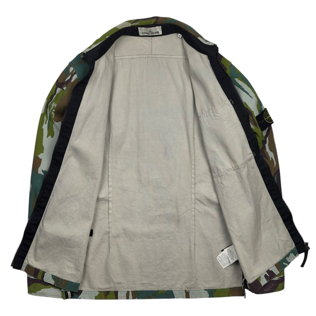 S/S 15 Stone Island Flowing Camo Overshirt Jacket