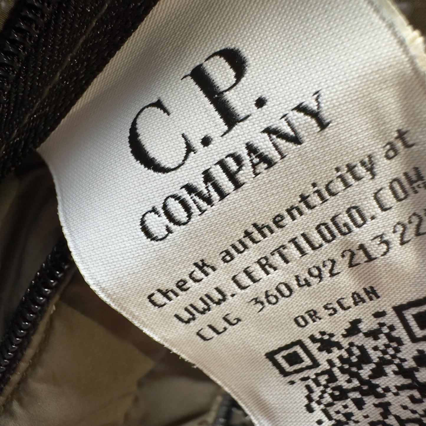 C.P. Company Micro M Down Jacket - Khaki