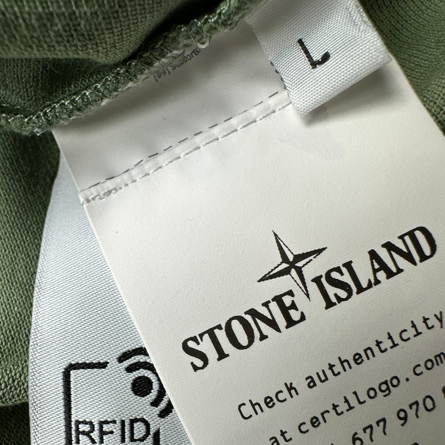 Stone Island Polo Shirt - Olive Green