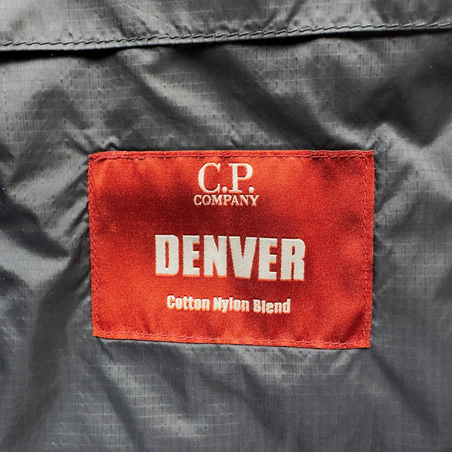 C.P. Company Denver Down Lined Shearling Collar Goggle Jacket - Navy