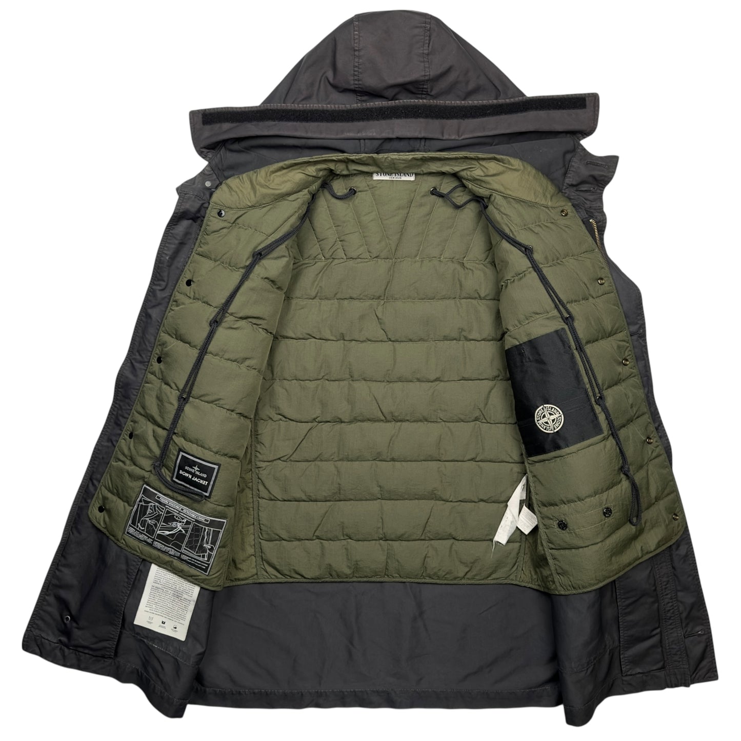 A/W 11 Stone Island David Oxyd Down Lined Parka Jacket