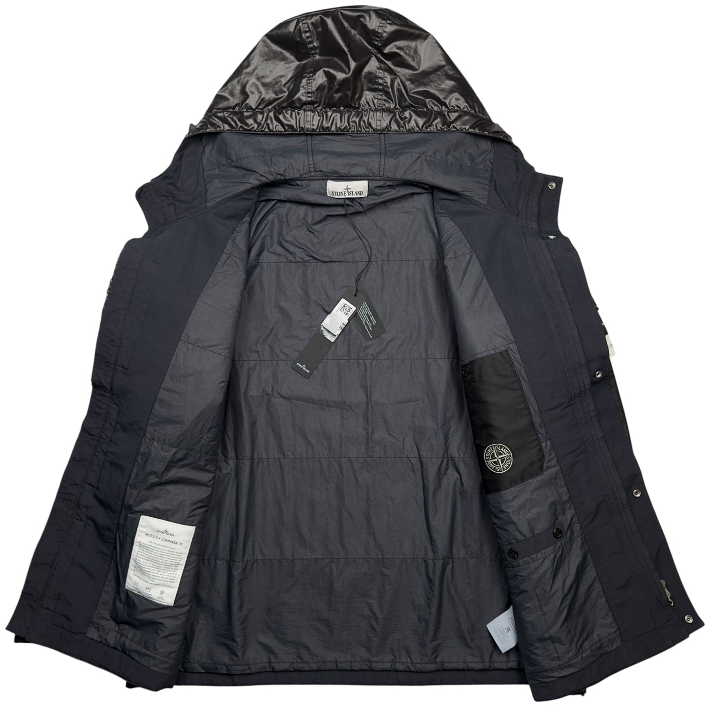 S/S 25 Stone Island Mussola Gommata TC Jacket