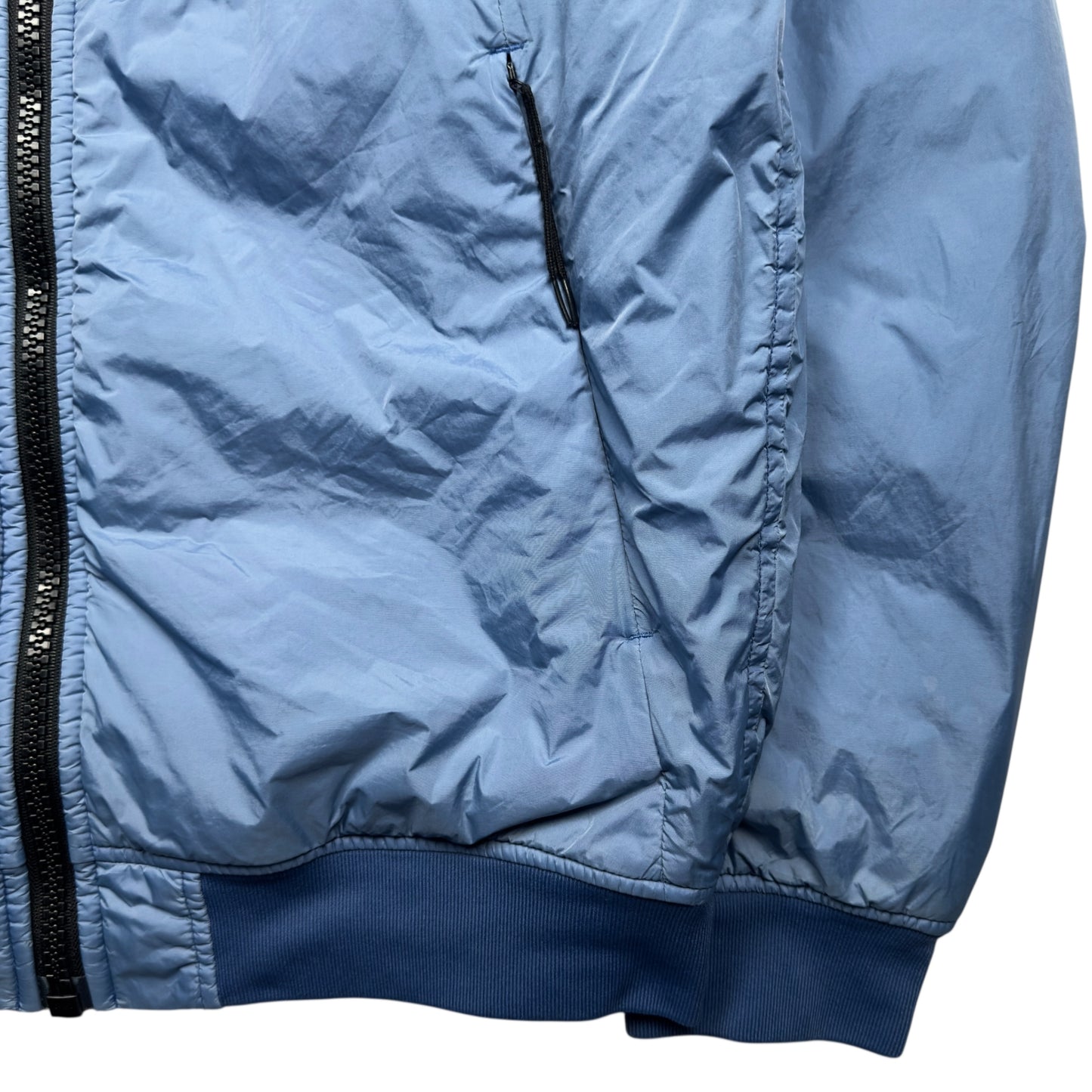 A/W 20 Stone Island Crinkle Reps R-NY with Primaloft Jacket - Blue