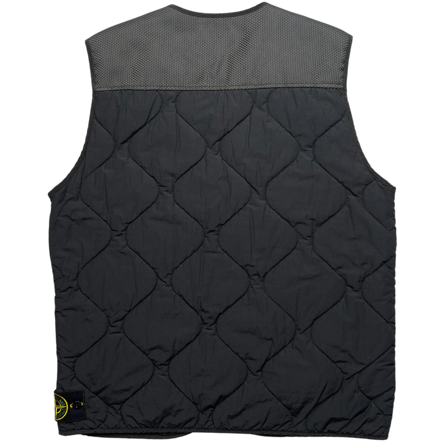 A/W 21 Stone Island Modified Panama 6/3 HT Nylon Mix Fabrics with Primaloft Gilet