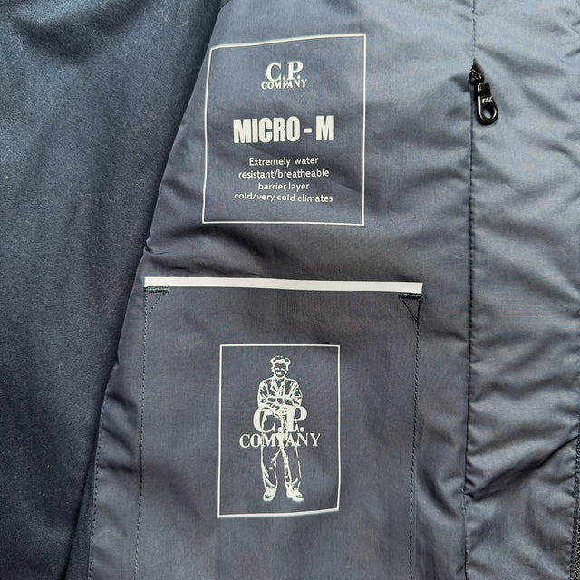 C.P. Company Micro M Goggle Jacket - Navy