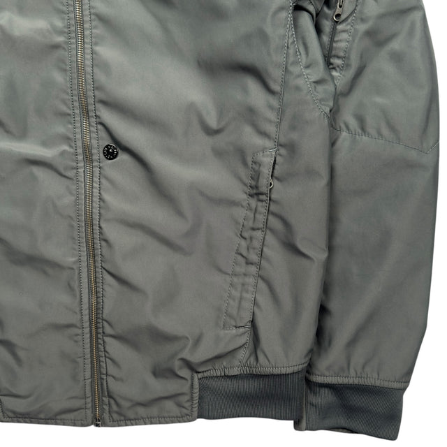 A/W 14 Stone Island Shadow Project Diagonal Weave MA-1 Bomber Jacket