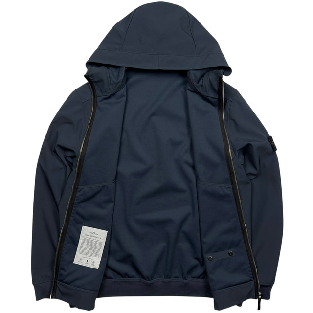 S/S 20 Stone Island Light Soft Shell R - Marine Blue