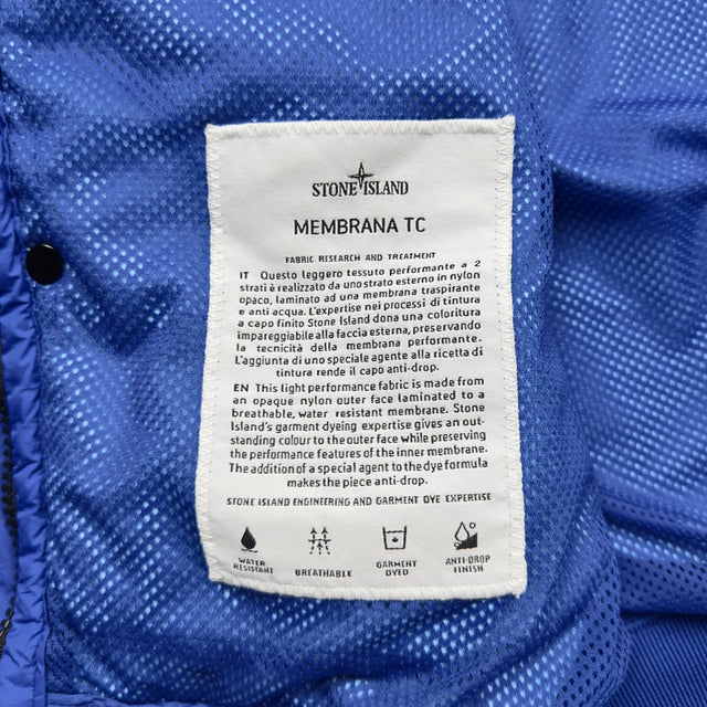 S/S 14 Stone Island Membrana TC Jacket - Blue