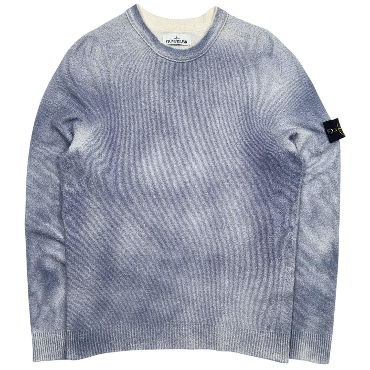 S/S 20 Stone Island Hand Spayed Knitted Sweater