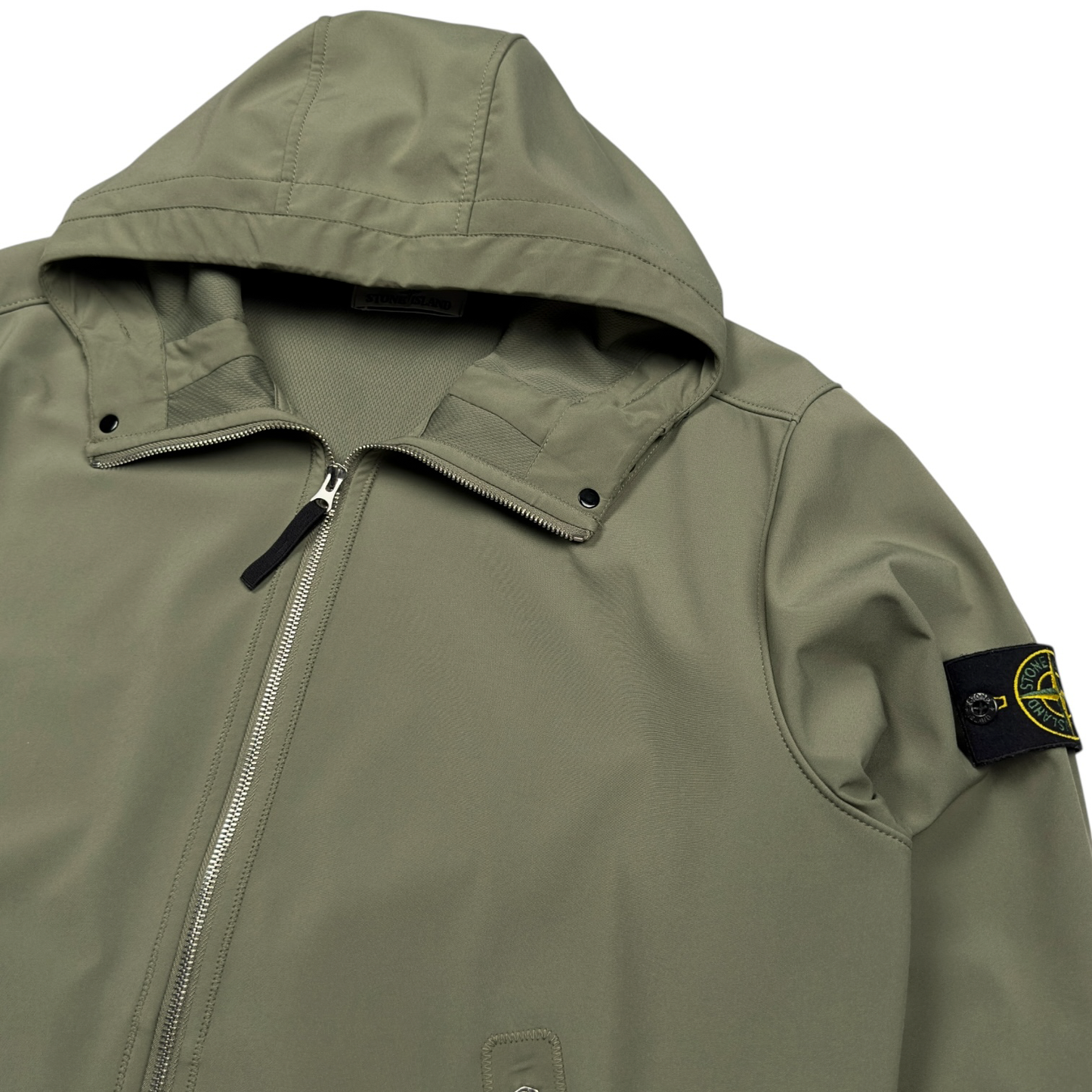 S/S 18 Stone Island Light Soft Shell - R - Khaki