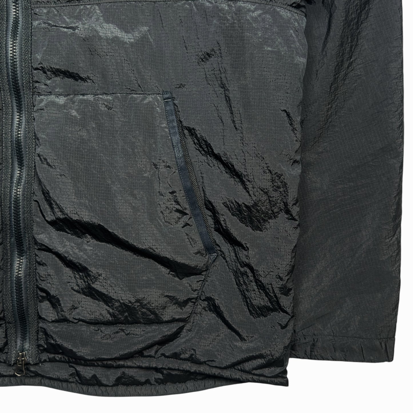 A/W 19 Stone Island Nylon Metal Watro Ripstop Windbreaker Jacket - Dark Grey