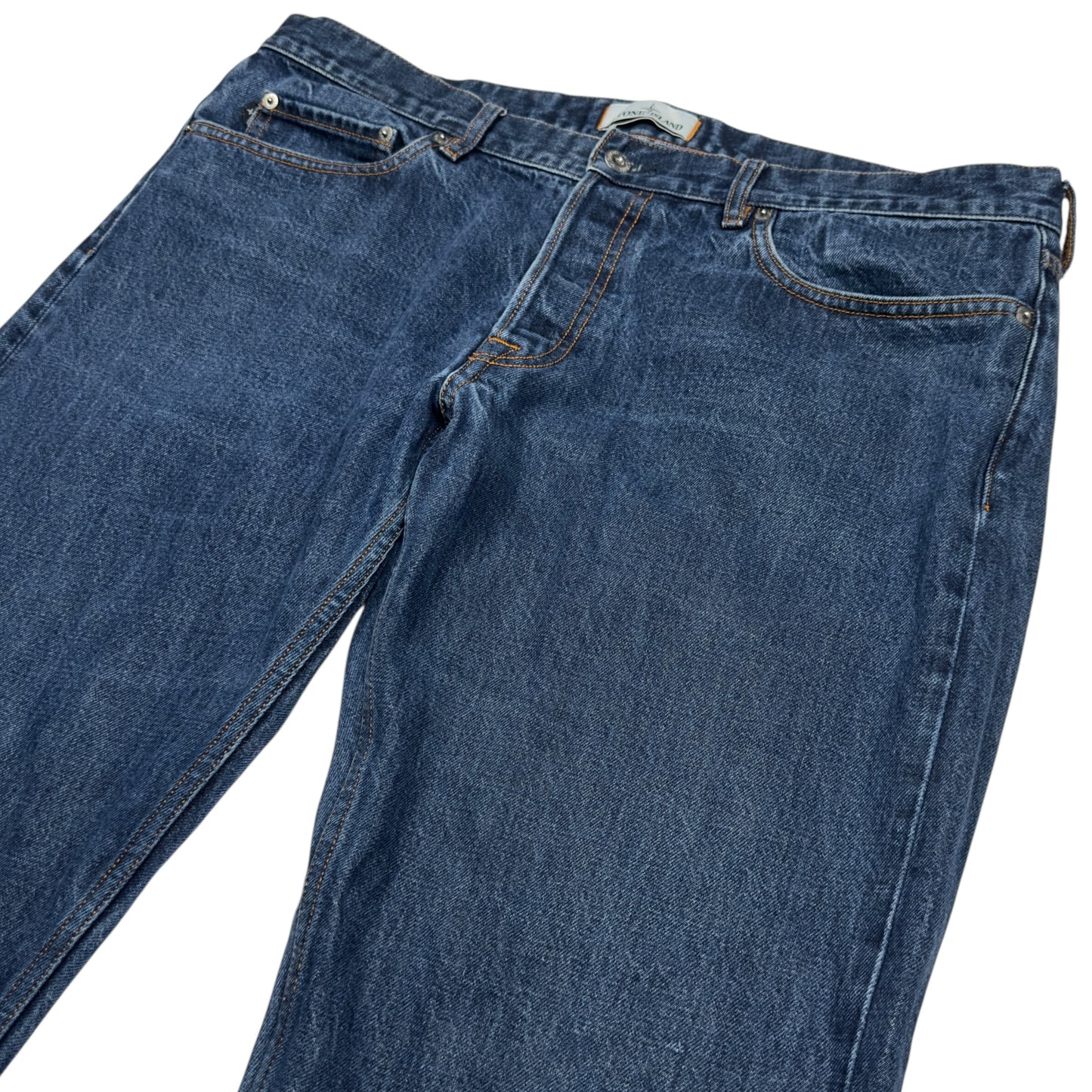 S/S 17 Stone Island Mid Wash Denim Jeans