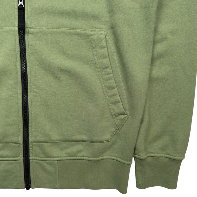 Stone Island Full Zip Sweater - Sage Green