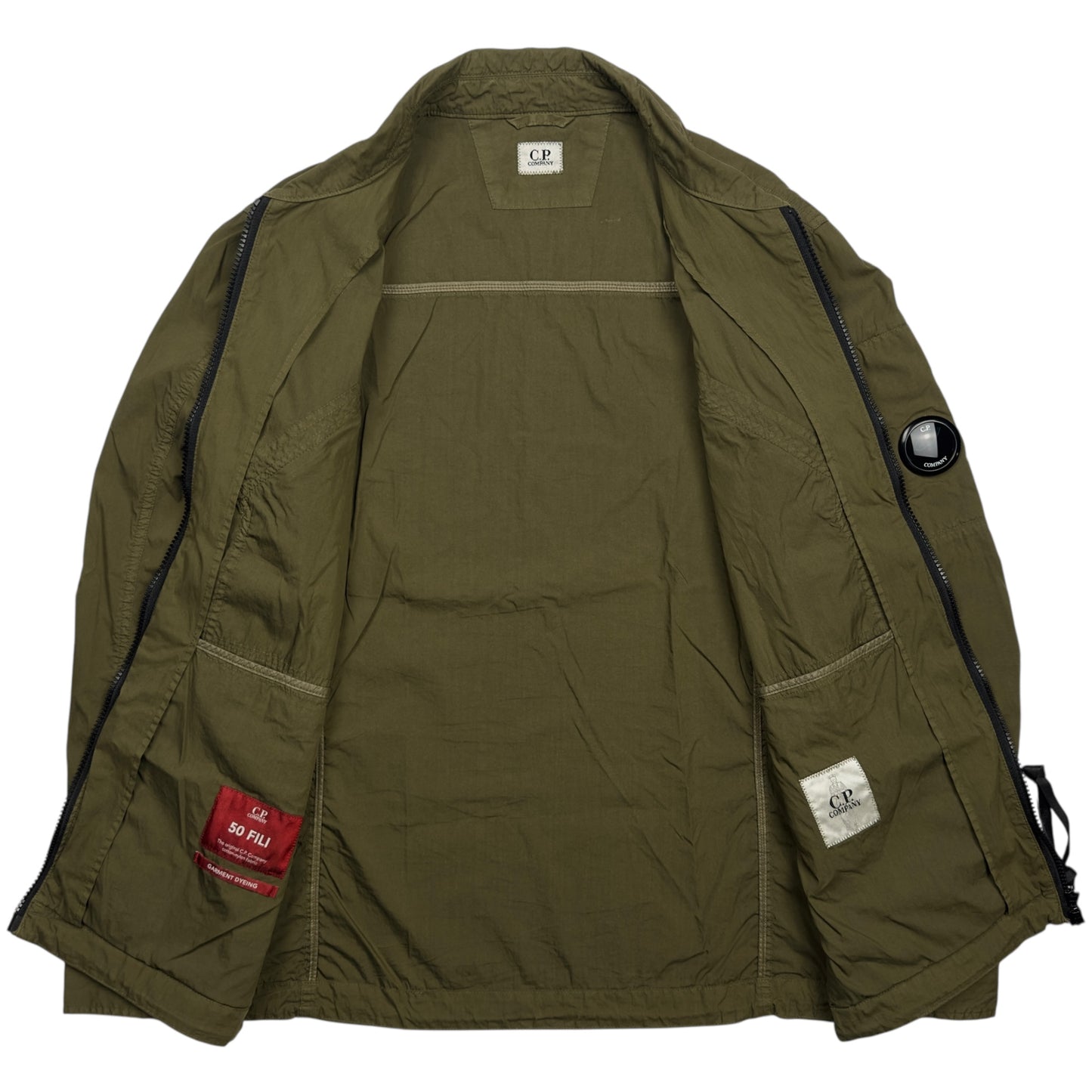 C.P. Company 50 Fili Overshirt - Khaki