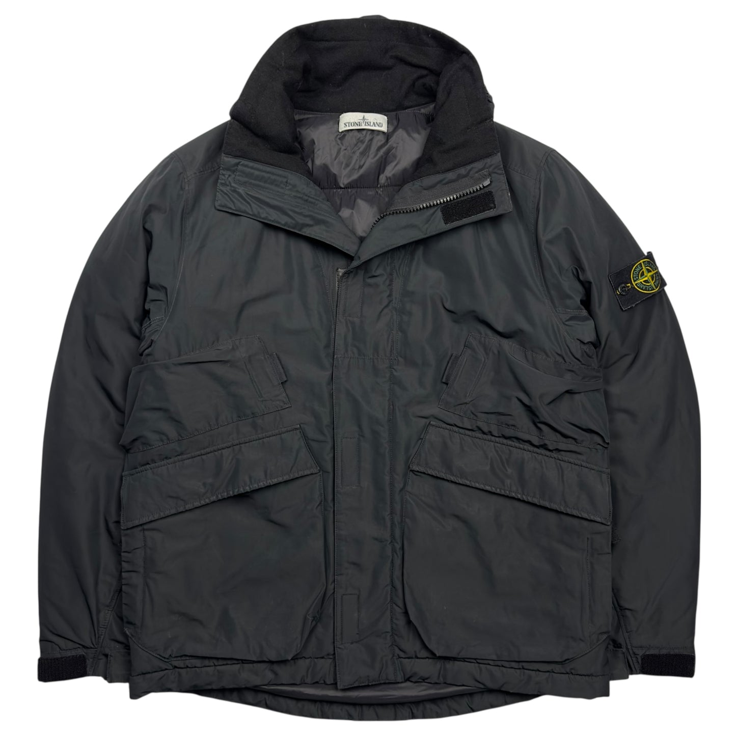 A/W 18 Stone Island Micro Reps with Primaloft Jacket - Black